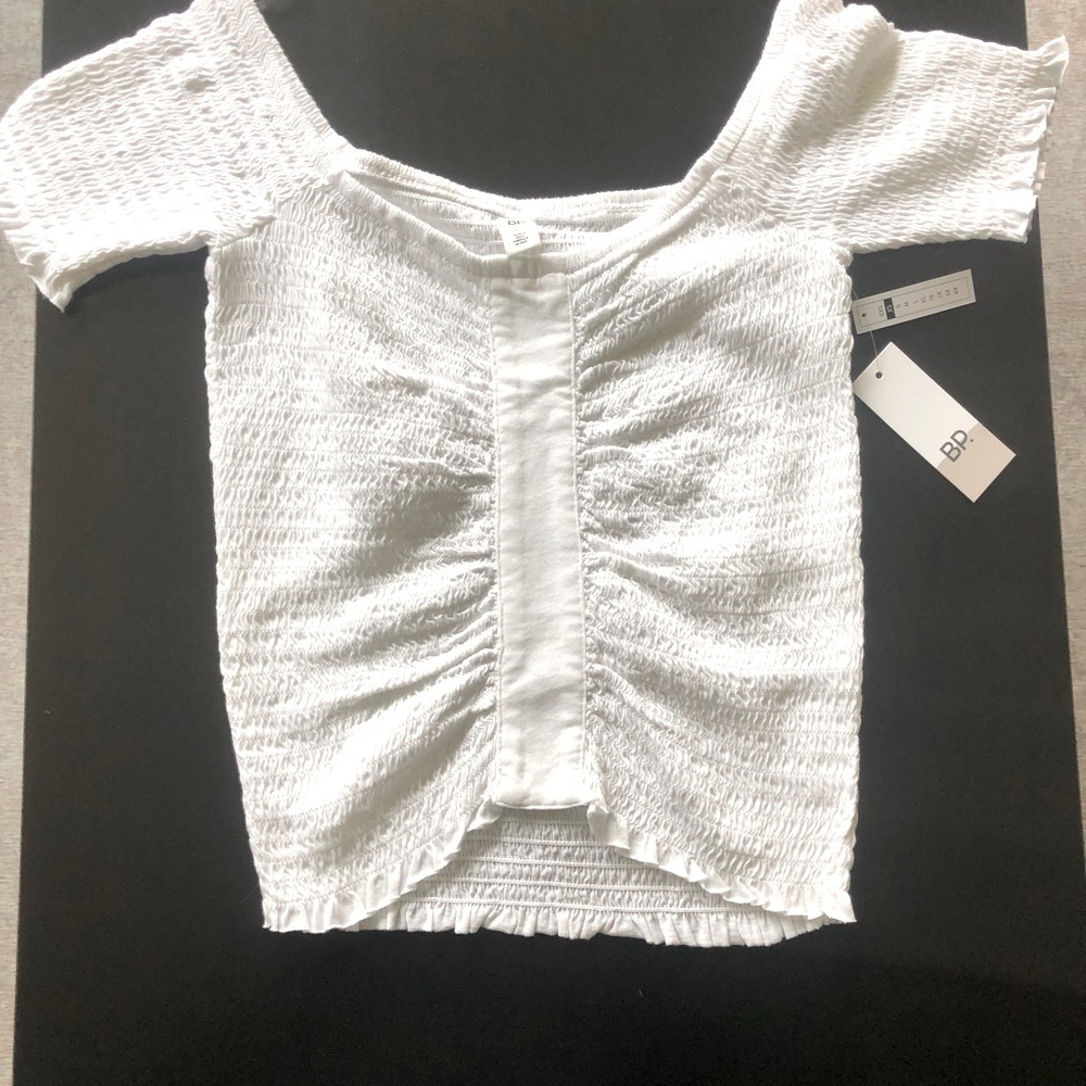 Nordstrom (BP) white top, size XS